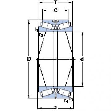 tapered roller bearing axial load BT2B 332176 A SKF