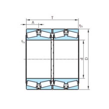 tapered roller bearing axial load PSL 612-15 PSL