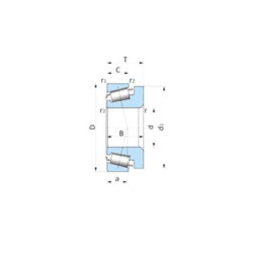 tapered roller bearing axial load BT1-0222A/QVA621 SKF