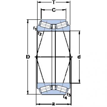 tapered roller bearing axial load BT2B 328371/HA6 SKF