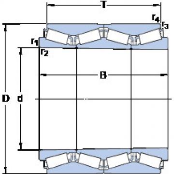 tapered roller bearing axial load BT4B 332997 B/HA1 SKF