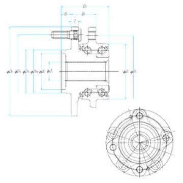 tapered roller bearing axial load ZA-/HO/62BWKH27-Y-01 NSK