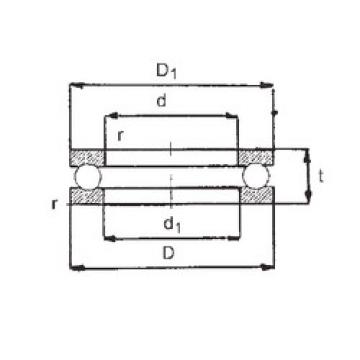 thrust ball bearing applications 0-5 FBJ