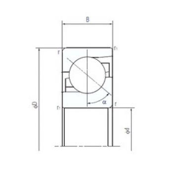 thrust ball bearing applications 120TAF03 NACHI