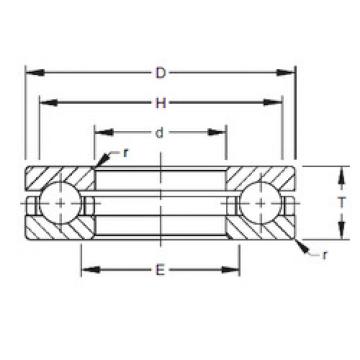 thrust ball bearing applications 150TVB610 Timken