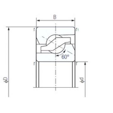 thrust ball bearing applications 15TAB04 NACHI