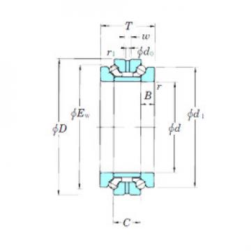 thrust ball bearing applications 234406B KOYO