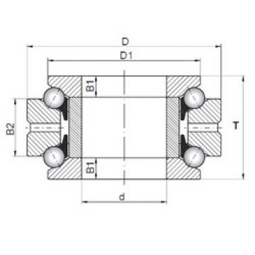 thrust ball bearing applications 234408 MSP CX