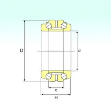 thrust ball bearing applications 234417 ISB