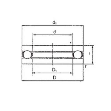 thrust ball bearing applications 2902 FBJ