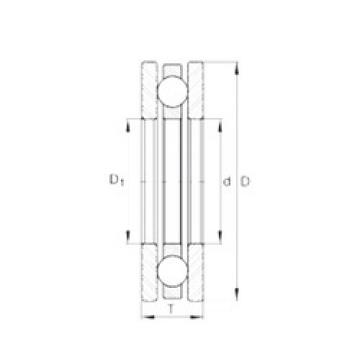 thrust ball bearing applications 4460 INA