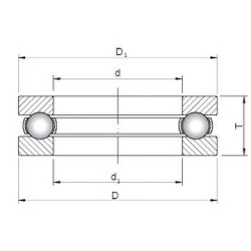 thrust ball bearing applications 51202 CX