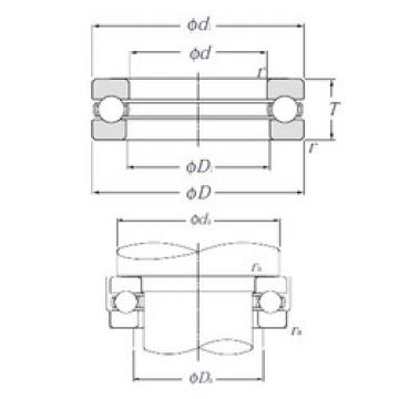 thrust ball bearing applications 51100 NTN