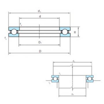 thrust ball bearing applications 51260 PSL