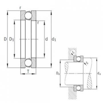 thrust ball bearing applications 511/500-MP FAG