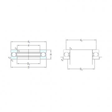 thrust ball bearing applications 51100 SKF