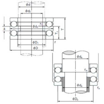 thrust ball bearing applications 52213 NACHI