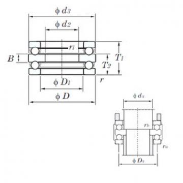 thrust ball bearing applications 52209 KOYO