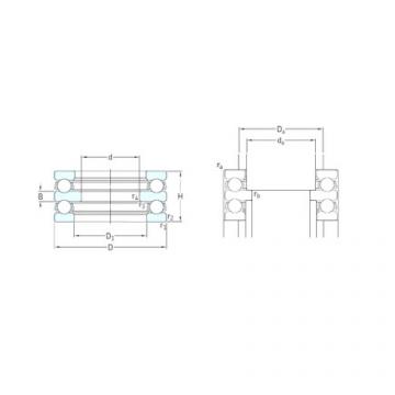 thrust ball bearing applications 52217 SKF