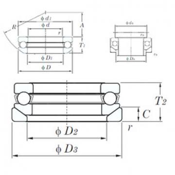 thrust ball bearing applications 53203U KOYO