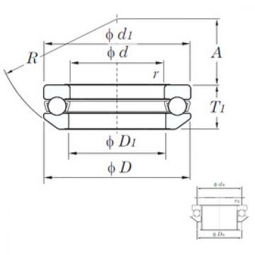 thrust ball bearing applications 53201 KOYO