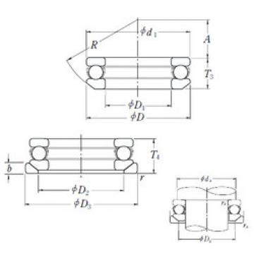 thrust ball bearing applications 53200U NSK