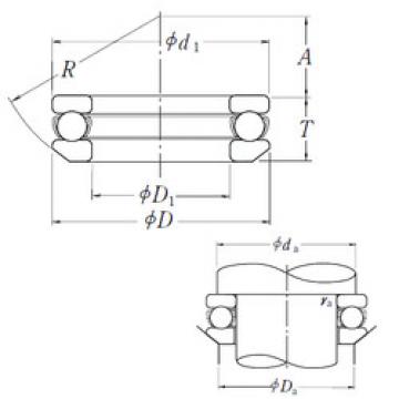 thrust ball bearing applications 53201 NSK