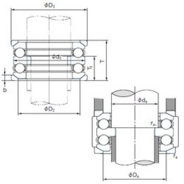 thrust ball bearing applications 54209U NACHI