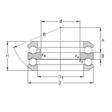 thrust ball bearing applications 54213-MP NKE