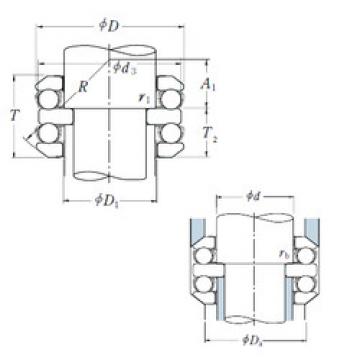 thrust ball bearing applications 54204 NSK