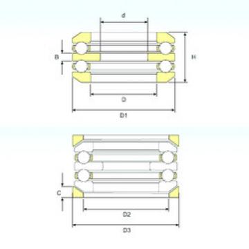 thrust ball bearing applications 54409 U 409 ISB