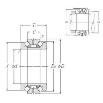 thrust ball bearing applications 562006M NTN