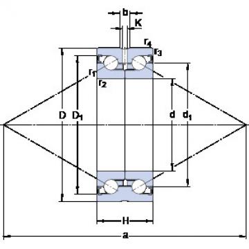 thrust ball bearing applications BEAS 015045-2RZ SKF