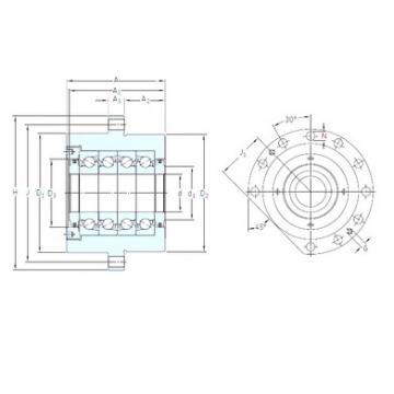 thrust ball bearing applications BSQU 225 TFT SNFA