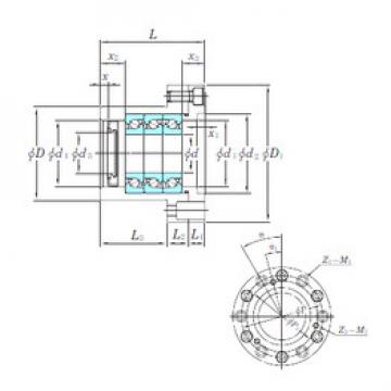 thrust ball bearing applications BSU3572BDFD KOYO