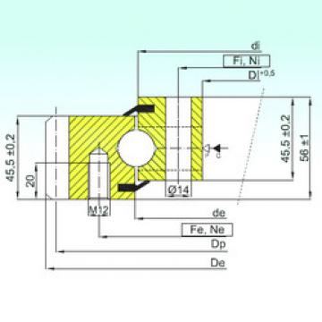 thrust ball bearing applications EB1.20.0314.200-1STPN ISB