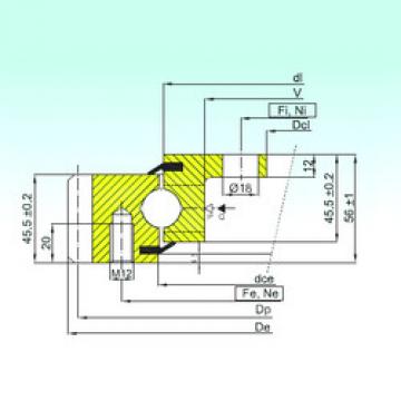 thrust ball bearing applications EBL.20.0314.201-2STPN ISB