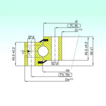 thrust ball bearing applications NB1.20.0744.200-1PPN ISB