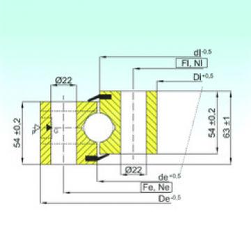 thrust ball bearing applications NB1.25.1155.200-1PPN ISB