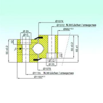 thrust ball bearing applications NB1.25.1076.200-1PPN ISB