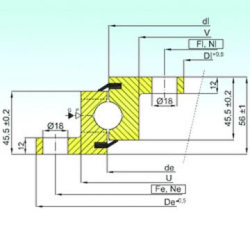 thrust ball bearing applications NBL.20.0314.200-1PPN ISB