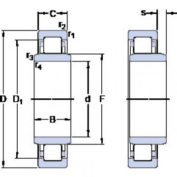 thrust ball bearing applications NUB 222 ECJ SKF