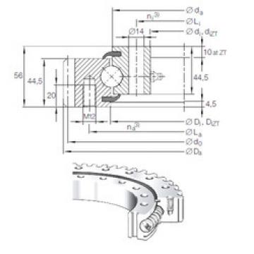 thrust ball bearing applications VSA 20 0544 N INA