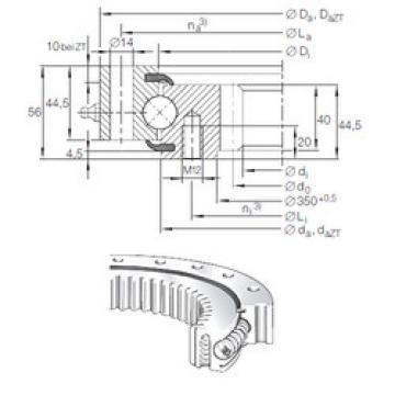 thrust ball bearing applications VSI 20 0414 N INA