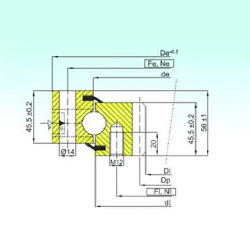 thrust ball bearing applications ZB1.20.0844.200-1SPTN ISB