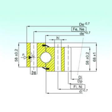 thrust ball bearing applications ZB1.25.1644.400-1SPPN ISB