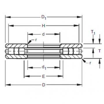 thrust ball images bearings 140TP159 Timken