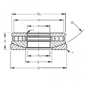 thrust ball images bearings 30TPS106 Timken