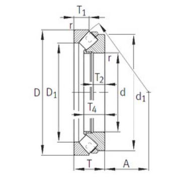 thrust ball images bearings 292/1120-E1-MB INA