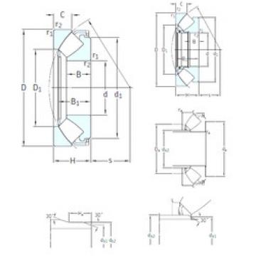 thrust ball images bearings 292/1180EF SKF